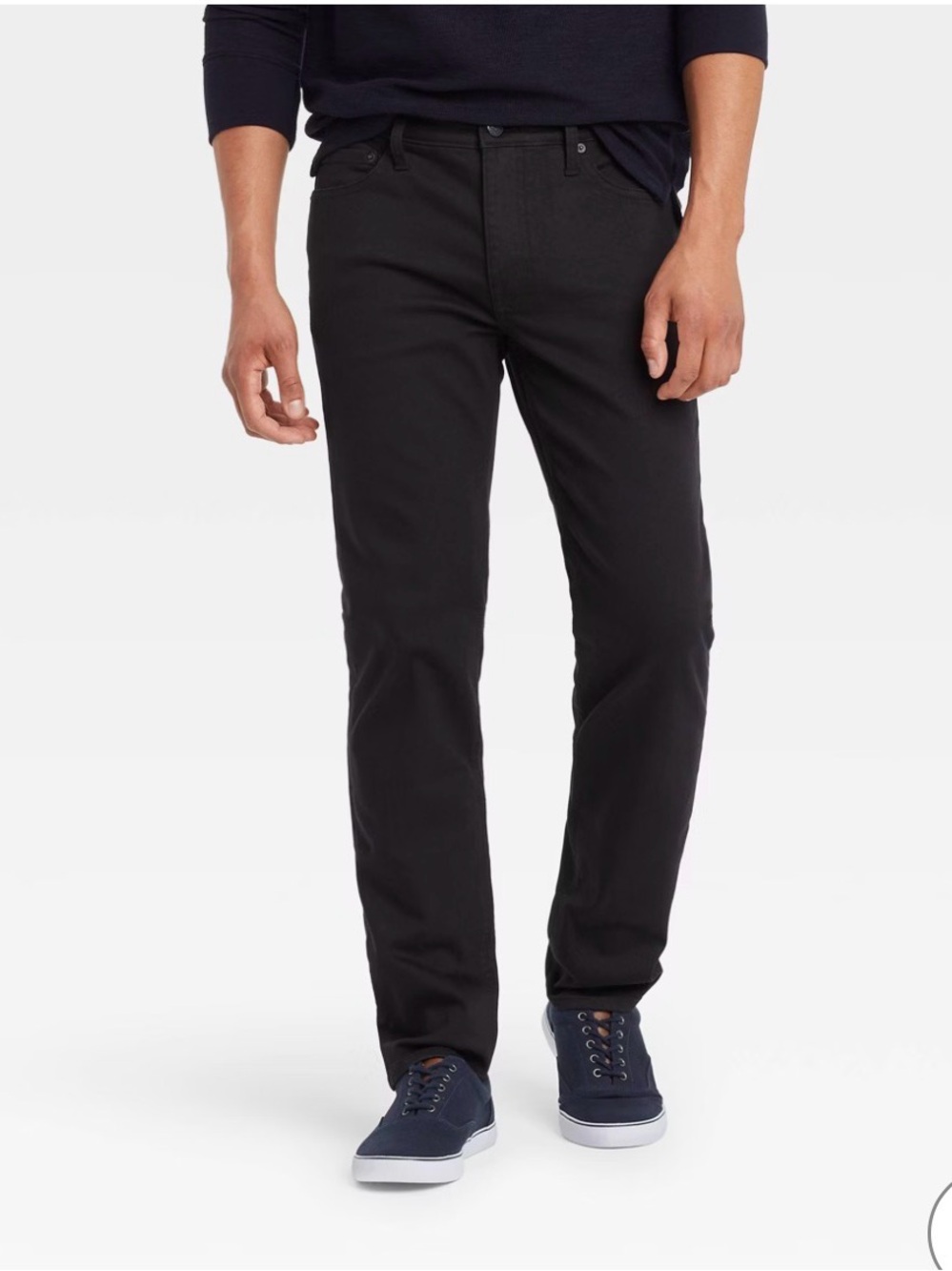 NWOT GAP Men's Black Straight-Leg Jeans